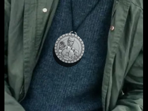 Iron man pendant 3D Print Model