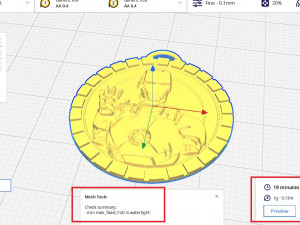 Iron man pendant 3D Print Model