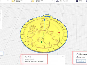 Iron man pendant 3D Print Model