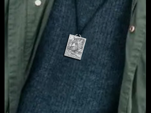 Tiger Pendant Model Cetak 3D