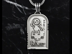 Ra sun king pendant 3D print model 3D Print Model