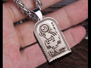 Ra sun king pendant 3D print model Model Cetak 3D