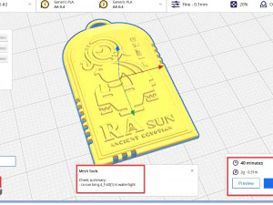 Ra sun king pendant 3D print model 3D Print Model