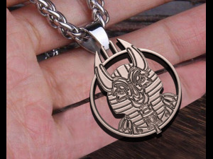 Anubis king Ancient Pendant 3D 打印模型
