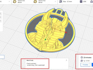 Anubis king Ancient Pendant 3D Print Model