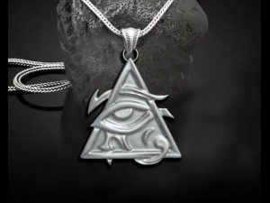 EYE HORUS PENDANT Modelo de Impressão 3D