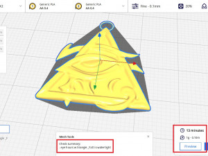 EYE HORUS PENDANT Modelo de Impressão 3D