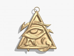 EYE HORUS PENDANT Modelo de Impressão 3D