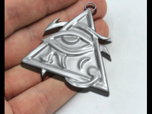EYE HORUS PENDANT Modelo de Impressão 3D
