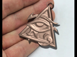 EYE HORUS PENDANT Modelo de Impressão 3D
