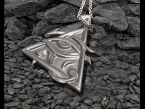EYE HORUS PENDANT Modelo de Impressão 3D