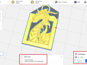GRIFFIN DRAGON ANCIENT NECKLACES PENDANT Model do druku 3D