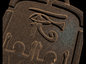 Ancient Egyption Cartouch Pendant Modelo de impresión 3D