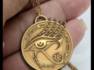 EYE HORUS PENDANT 3D Print Model