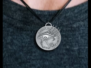 EYE HORUS PENDANT Model Cetak 3D