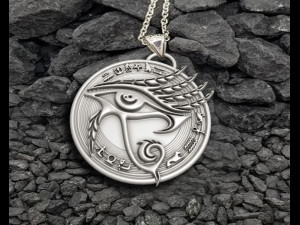 EYE HORUS PENDANT Model Cetak 3D