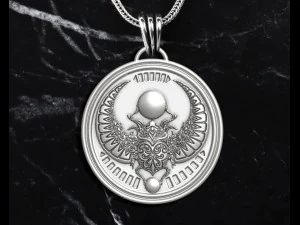 ANCIENT SCARAB PENDANT 3D Print Model