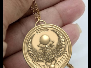 ANCIENT SCARAB PENDANT Modello di stampa 3D