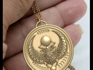 ANCIENT SCARAB PENDANT 3D Print Model