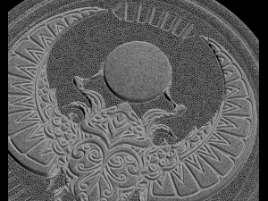 ANCIENT SCARAB PENDANT 3D Print Model