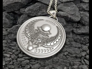 ANCIENT SCARAB PENDANT 3D Print Model