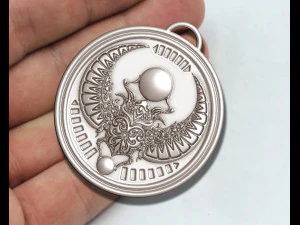 ANCIENT SCARAB PENDANT 3D Print Model