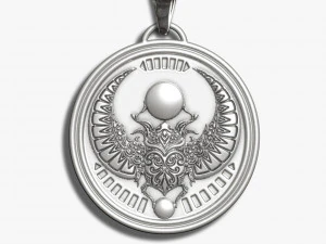 ANCIENT SCARAB PENDANT 3D Print Model
