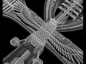 Ankh Cross Pendant 3D Print Model