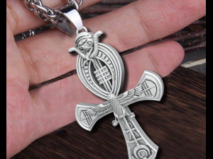Ankh Cross Pendant Modèles 3D en vedette