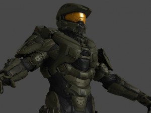 master chief high polygons Model 3D