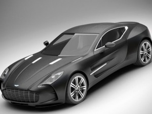 aston martin one-77 3D Модель