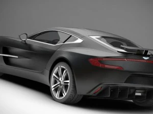aston martin one-77 3D Model