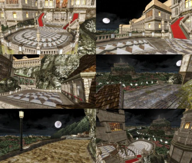 신비로운 사원 3D 모델 .c4d .max .obj .3ds .fbx .stl .blend 