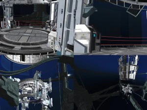 глубина сцены 3D Модель