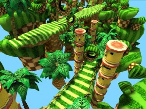 platformer- runner game level mobile ready 3D Model