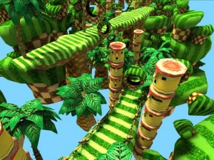 платформер-раннер, игровой уровень, готов для мобильных устройств 3D Модель