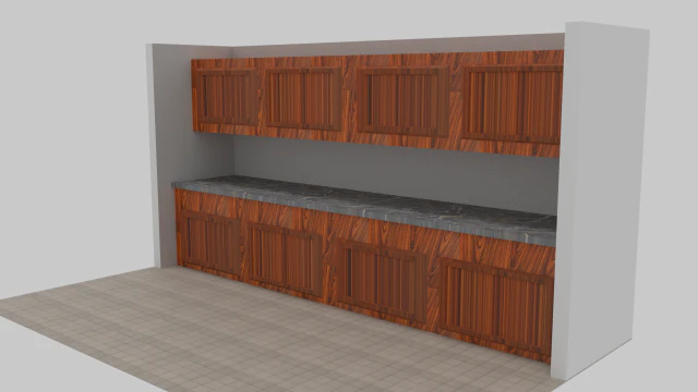 door and kitchen pack 3D Model .c4d .max .obj .3ds .fbx .stl .blend 