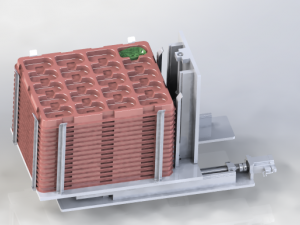 stacking feeding tray mechanism 3D Модель