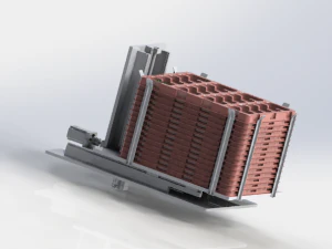 stacking feeding tray mechanism 3D Model
