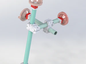 xyz axis fine-tuning handle 3D Model