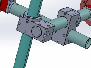 xyz axis fine-tuning handle 3D Model