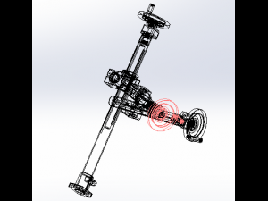 xyz axis fine-tuning handle Modelo 3D