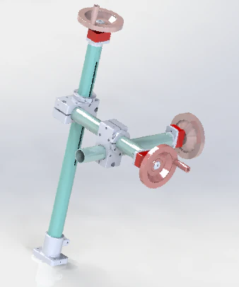 xyz axis fine-tuning handle 3D Model .c4d .max .obj .3ds .fbx .stl .blend 