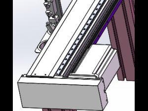 three-axis screw rod module Modelo 3D
