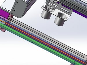 three-axis screw rod module Modelo 3D