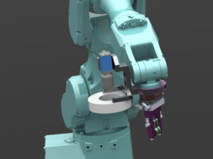 six-axis manipulator Modelo 3D
