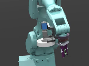 six-axis manipulator 3D Model