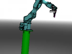 six-axis manipulator 3D Model