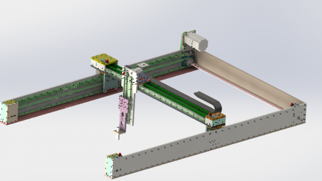 gantry manipulator 3D Model .c4d .max .obj .3ds .fbx .stl .blend 