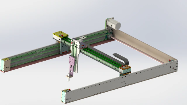gantry manipulator 3D Model .c4d .max .obj .3ds .fbx .stl .blend 